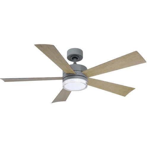 VENTILADOR DE TECHO LED SMART 52" WEATHERED GRAY 3500K