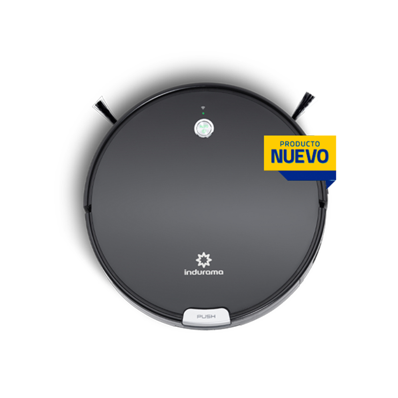 Aspiradora Robotica Indurama Rai-420 Inteligente Negro Nuevo - Imagen 2