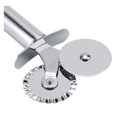 Cortador Doble One 1hsm722 Para Pizza Acero Inoxidable Nuevo - Imagen 2