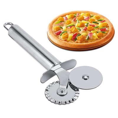 Cortador Doble One 1hsm722 Para Pizza Acero Inoxidable Nuevo - Imagen 5
