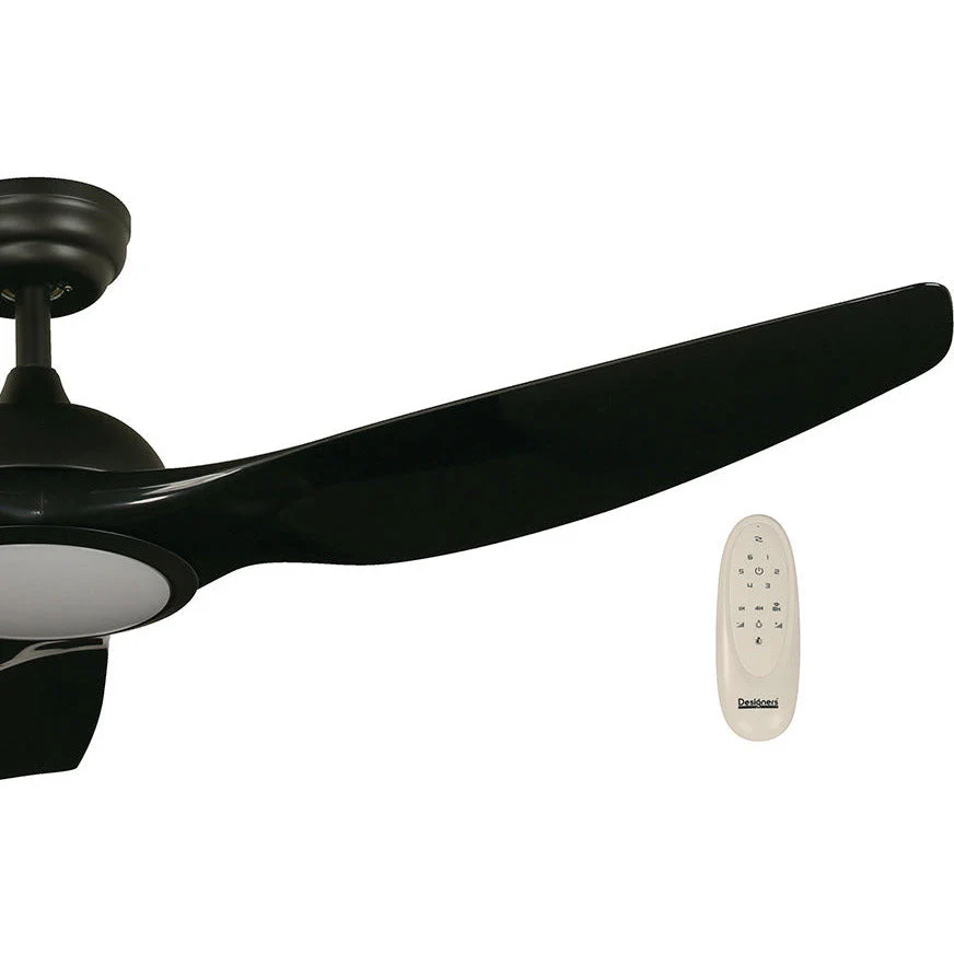 VENTILADOR LED TECHO 52" NEGRO 18W 3000/4000/6000K 100-240V (INTELIGENTE) - Imagen 5