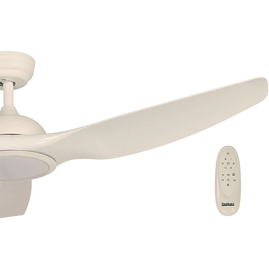 VENTILADOR TECHO LED 52" BLANCO 18W 3000/4000/6000K 100-240V (INTELIGENTE) - Imagen 3