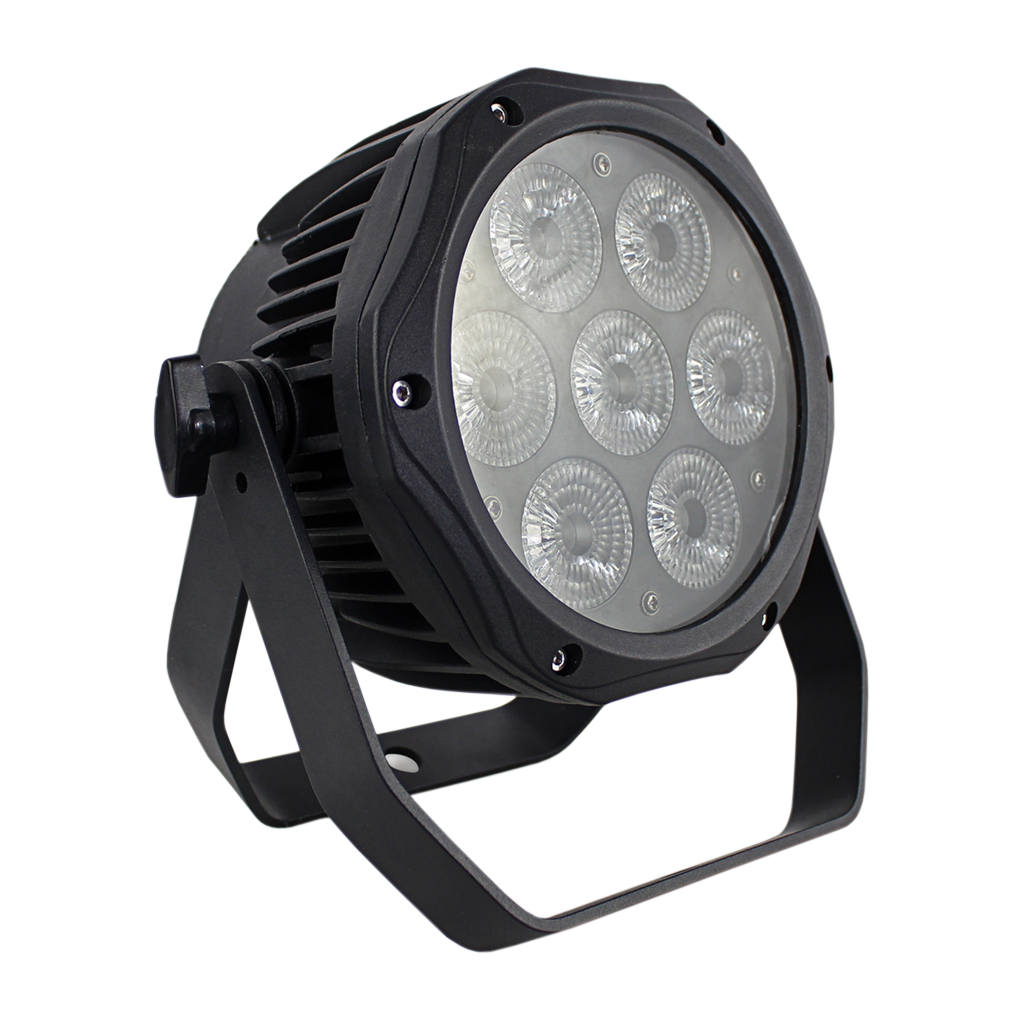 Luz LED Par Tacho RGBWY 5 en 1 , ENGLAND LIGHTING ELT-7P-100R