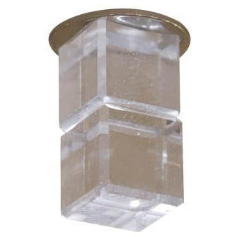 DOBLE CUBO RECTO CRISTAL STATERLED VERSION PLATEADO