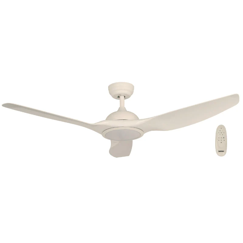 VENTILADOR TECHO LED 52" BLANCO 18W 3000/4000/6000K 100-240V (INTELIGENTE)