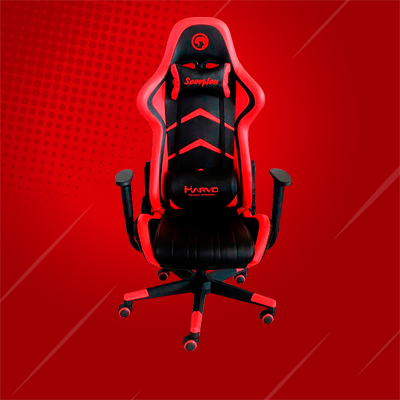 Silla Marvo Scorpion Ch-106 Rd / Edgonomico/ Ajustable