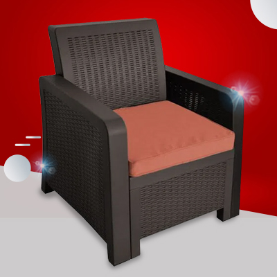 Sillon Pica Deco Ratan Cafe Nuevo