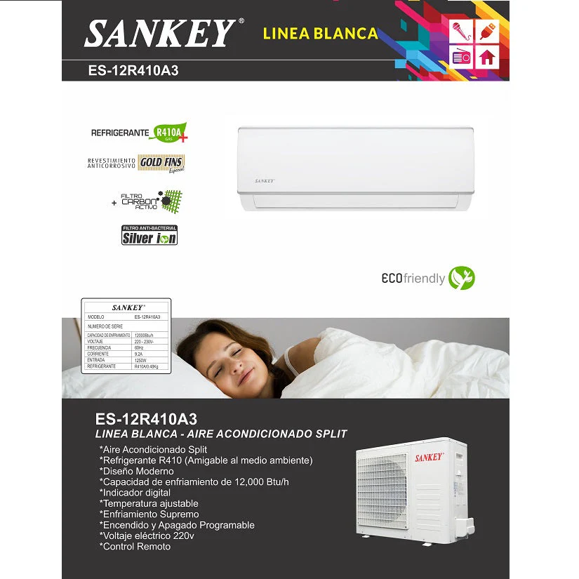 AIRE ACONDICIONADO SPLIT 12000 BTU/h - Imagen 2