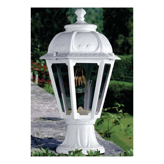 LAMP. EXT. POSTE MIKROLOT/SABA BLANCO 1L E27 40W