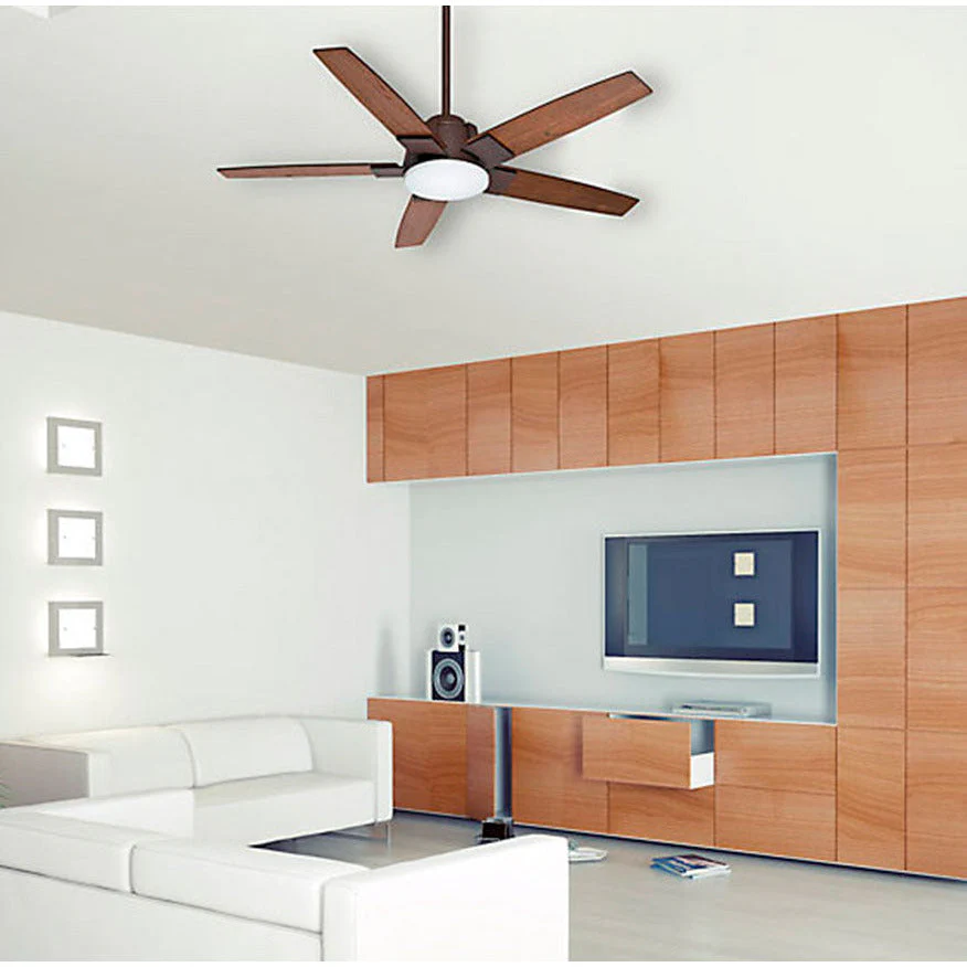 VENT.T ZUDIO 56 5 ASPAS LUZ RUSTICO INDUSTRIAL - Imagen 4