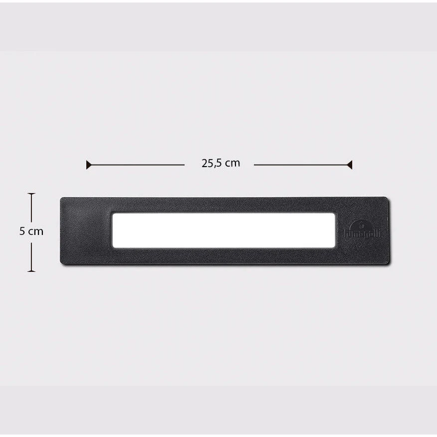 LAMP. EXT. EMPOTRABLE PARED NINA 270 NEGRO 1L R7S 11W - Imagen 2